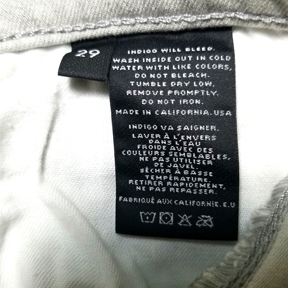 J Brand Mid-rise Fame Tie Died Distressed Jeans - Picture 8 of 8